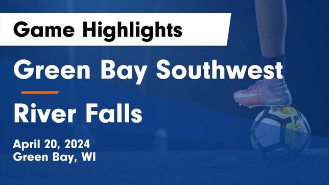 Watch this highlight video of the Green Bay Southwest (Green Bay, WI) girls soccer team in its game Green Bay Southwest  vs River Falls  Game Highlights - April 20, 2024 on Apr 20, 2024