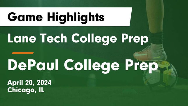 Watch this highlight video of the Lane Tech (Chicago, IL) girls soccer team in its game Lane Tech College Prep vs DePaul College Prep Game Highlights - April 20, 2024 on Apr 20, 2024