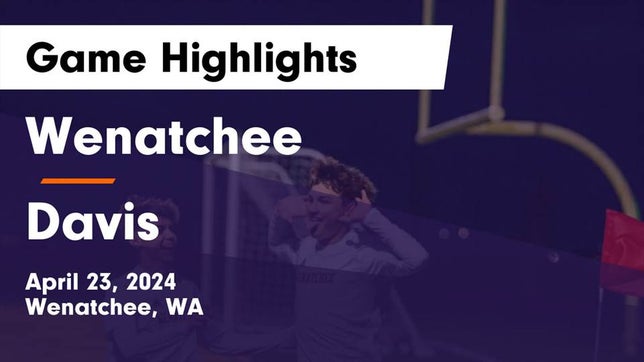 Watch this highlight video of the Wenatchee (WA) soccer team in its game Wenatchee  vs Davis  Game Highlights - April 23, 2024 on Apr 23, 2024
