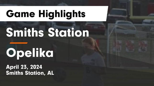 Watch this highlight video of the Smiths Station (Smiths, AL) girls soccer team in its game Smiths Station  vs Opelika  Game Highlights - April 23, 2024 on Apr 23, 2024