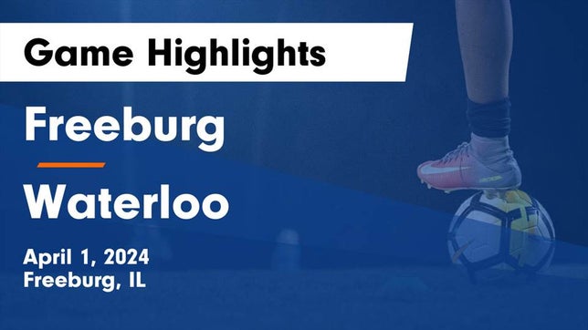 Watch this highlight video of the Freeburg (IL) girls soccer team in its game Freeburg  vs Waterloo  Game Highlights - April 1, 2024 on Apr 1, 2024