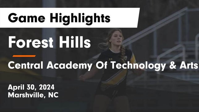 Watch this highlight video of the Forest Hills (Marshville, NC) girls soccer team in its game Forest Hills  vs Central Academy Of Technology & Arts Game Highlights - April 30, 2024 on Apr 30, 2024