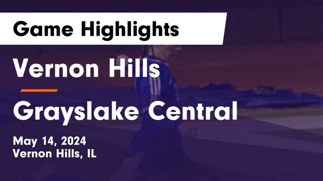 Watch this highlight video of the Vernon Hills (IL) girls soccer team in its game Vernon Hills  vs Grayslake Central  Game Highlights - May 14, 2024 on May 14, 2024