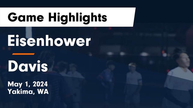 Watch this highlight video of the Eisenhower (Yakima, WA) soccer team in its game Eisenhower  vs Davis  Game Highlights - May 1, 2024 on May 1, 2024