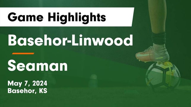 Watch this highlight video of the Basehor-Linwood (Basehor, KS) girls soccer team in its game Basehor-Linwood  vs Seaman  Game Highlights - May 7, 2024 on May 7, 2024