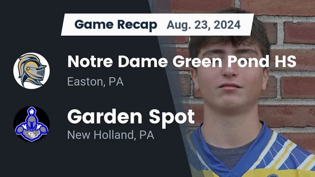 Football Recap: Notre Dame-Green Pond Piles Up the Points Against ...