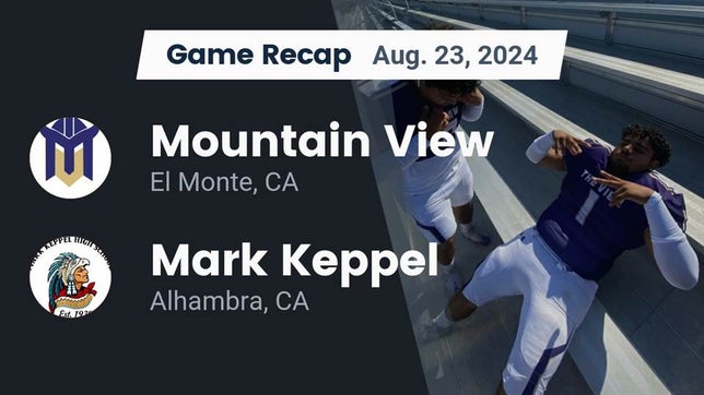 Football Game Recap: Mark Keppel Takes a Loss