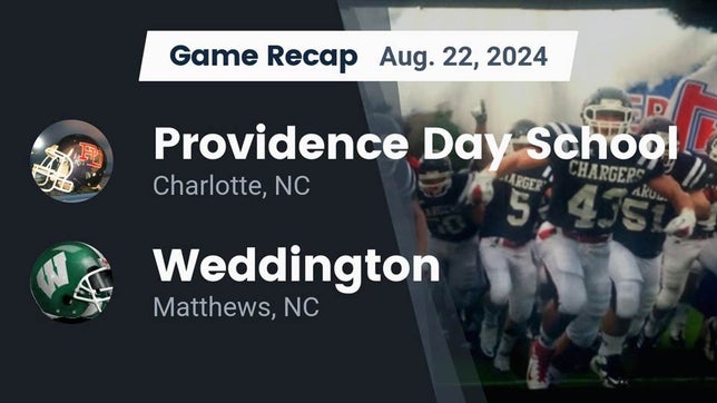 Providence Day Vs Charlotte Catholic Football