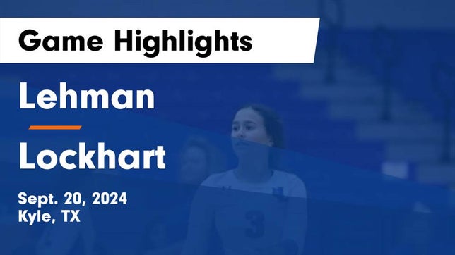 Volleyball Game Preview: Lockhart Lions vs. Glenn Grizzlies