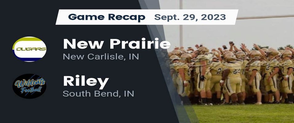 South Bend Riley vs New Prairie | Football | 9/29/2023