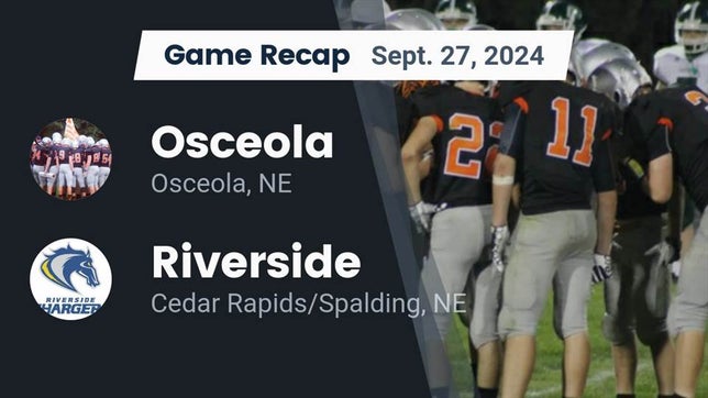 Football Recap: Riverside Piles Up the Points Against Osceola