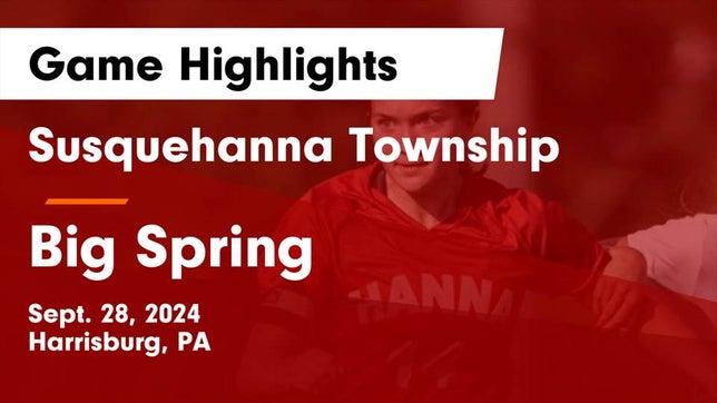 Soccer Game Preview: Susquehanna Township vs. Trinity