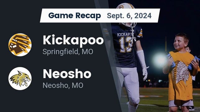 Football Recap: Kickapoo Snaps Four-Game Streak of Wins on the Road