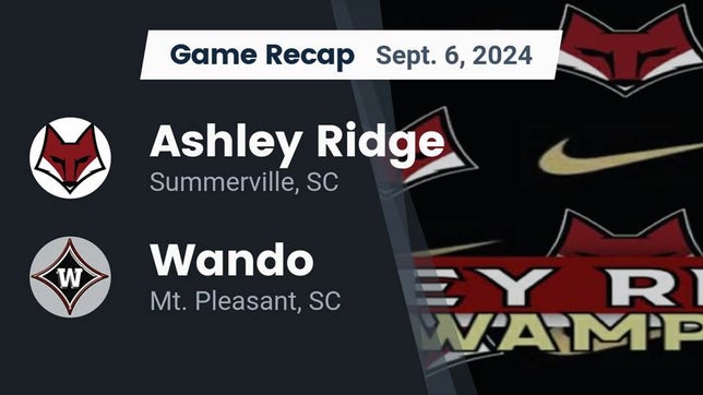 Football Game Preview: Ashley Ridge Swamp Foxes vs. West Ashley Wildcats