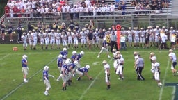 New Prairie football highlights vs. Marian High School