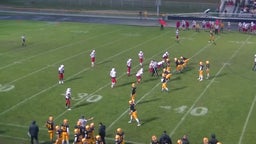 Michigan Lutheran Seminary football highlights Ithaca High School