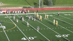 St. Dominic football highlights St. Francis Borgia High School