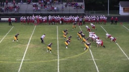 St. Croix Lutheran football highlights vs. Columbia Heights