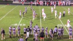 Michigan Lutheran Seminary football highlights New Lothrop High School