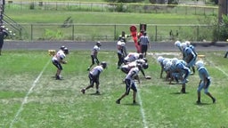 Zacs first high school touchdown