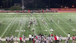 Village Christian football highlights Pomona High School