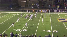 St. Joseph football highlights Battle Creek Lakeview High School