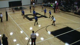 Rogers volleyball highlights vs. Rockdale High School