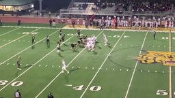 E.D. White football highlights St. James High School