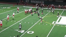 St. Brendan football highlights Westland Hialeah High School