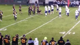 Belmond-Klemme football highlights Bishop Garrigan High School
