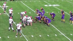 Michigan Center football highlights vs. Onsted High School