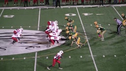 St. Croix Lutheran football highlights vs. New Life