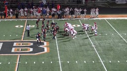 Batesville football highlights McClellan High School