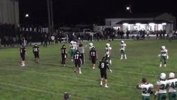 Sacred Heart football highlights Bruning-Davenport High School