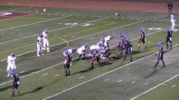 San Leandro football highlights Dougherty Valley High School