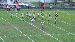 Alma football highlights Bullock Creek High School