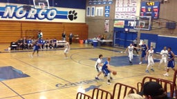 Temescal Canyon basketball highlights vs. Norco High School