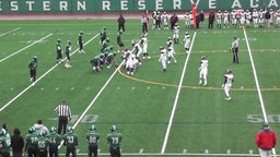 Western Reserve Academy football highlights Kenmore-Garfield High School