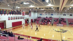Worthington Christian girls basketball highlights Pleasant High School