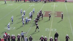 Hun football highlights vs. Mercersburg Academy