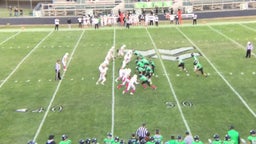 West Vigo football highlights Cloverdale High School