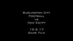 New Egypt football highlights Burlington City