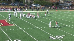 Haverford School football highlights Episcopal Academy