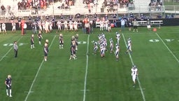 Bloomington Central Catholic football highlights Prairie Central High School
