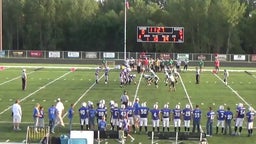 St. Francis football highlights Elkhorn Valley High School