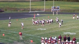 Wes-Del football highlights Tri High School