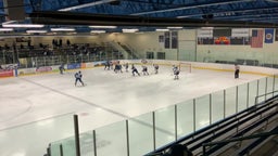 Blaine ice hockey highlights Champlin Park High School