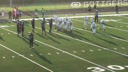 Northwestern football highlights Clinton Central High School