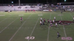 Hillcrest football highlights vs. Cottage Hill Christi