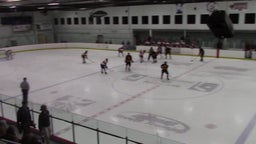 Amity Regional ice hockey highlights Branford High School